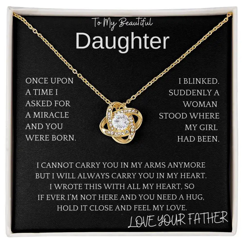 Carry In Heart Necklace Daughter Gift Gift for Jewelry | Gifting2Go