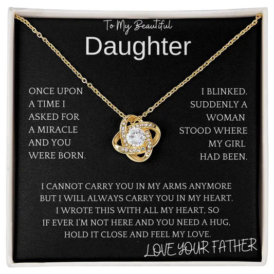 Carry In Heart Necklace Daughter Gift Gift for Jewelry | Gifting2Go