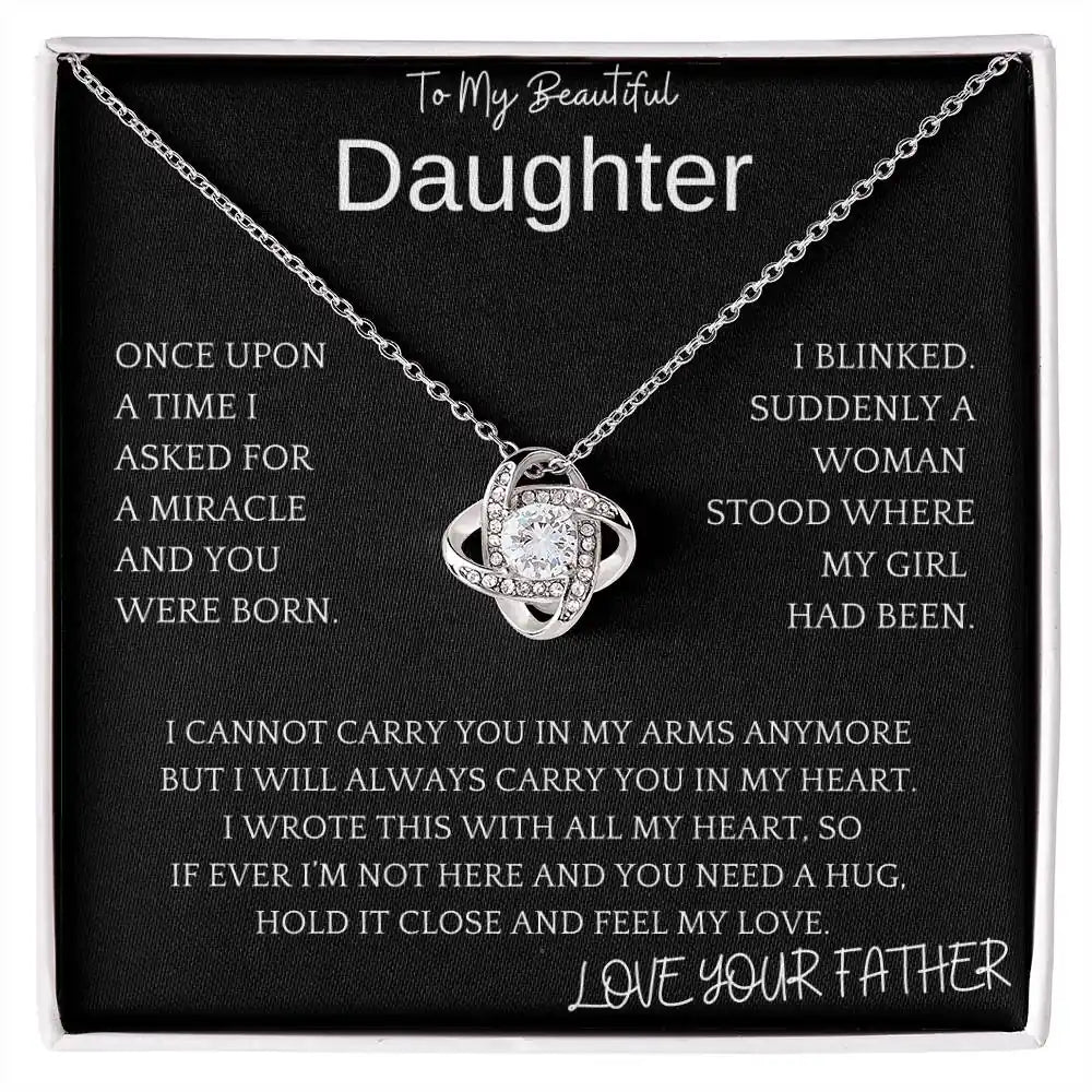 Carry In Heart Necklace Daughter Gift Gift for Jewelry | Gifting2Go