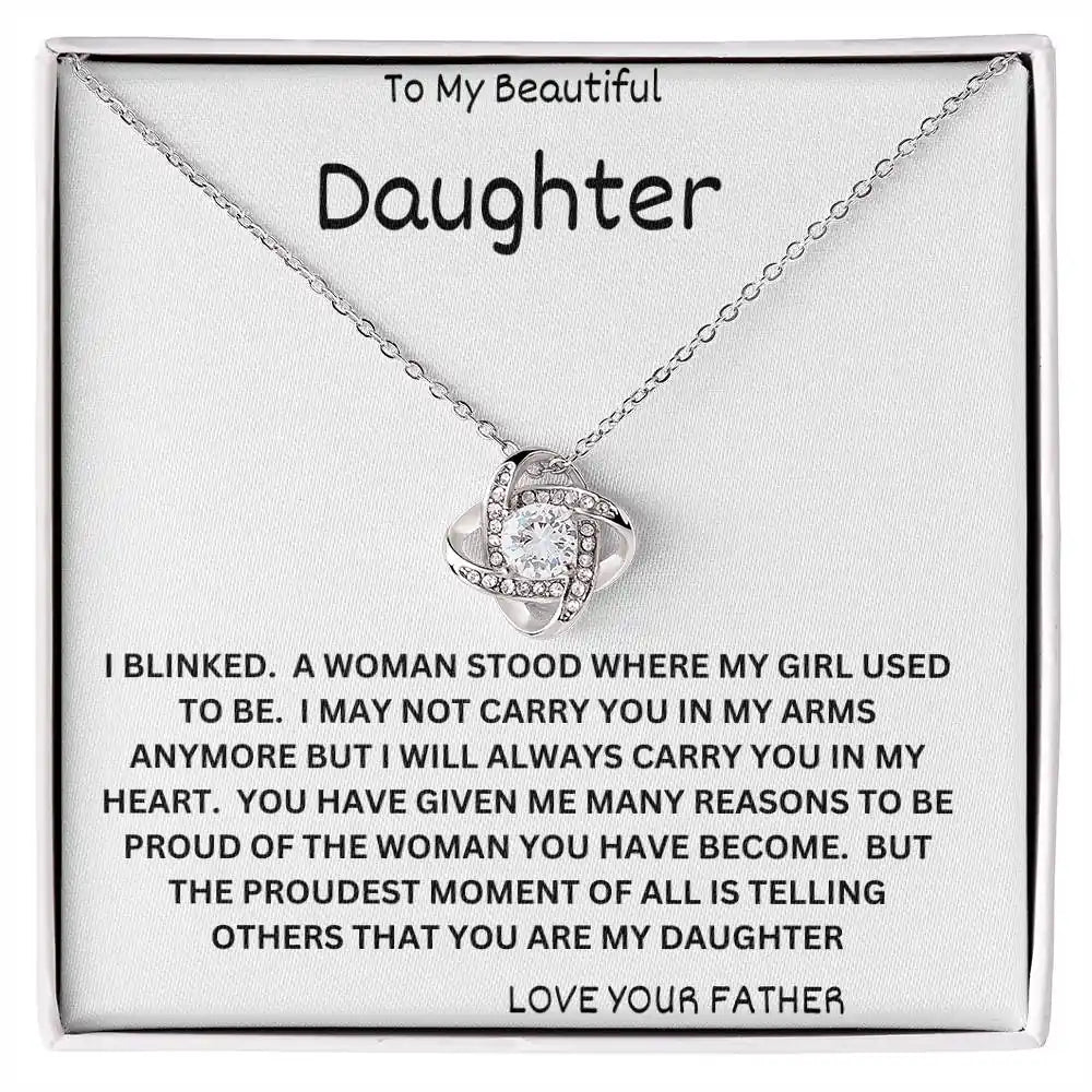 Carry In Heart Necklace Gift For Daughter Gift for Jewelry | Gifting2Go