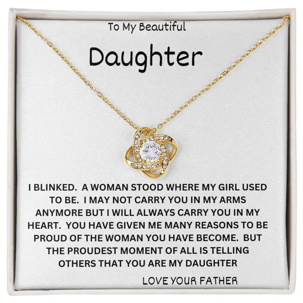 Carry In Heart Necklace Gift For Daughter Gift for Jewelry | Gifting2Go