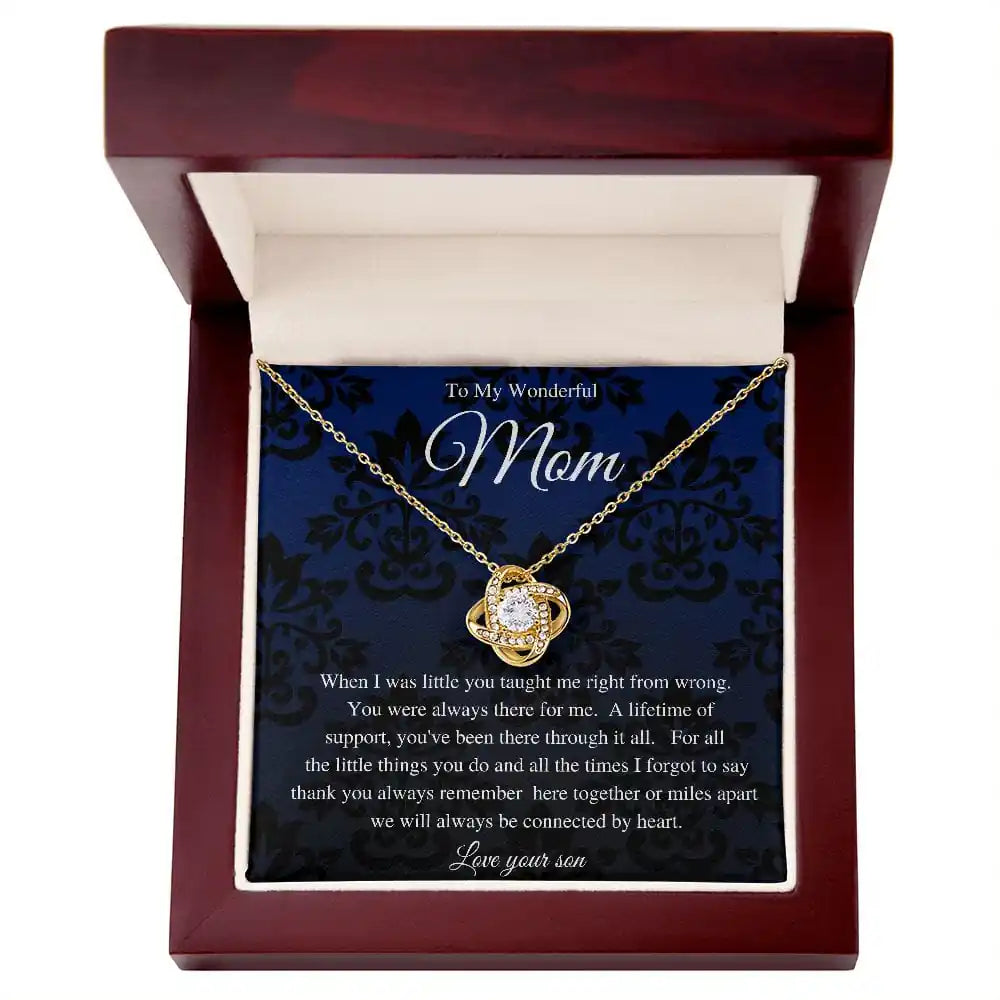 Connected By Heart Necklace Gift For Mom Gift for Necklaces | Gifting2Go