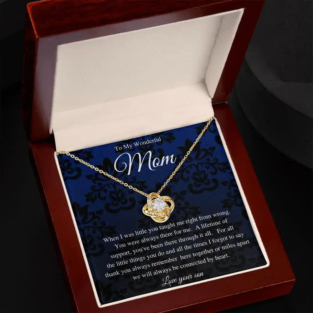 Connected By Heart Necklace Gift For Mom Gift for Necklaces | Gifting2Go