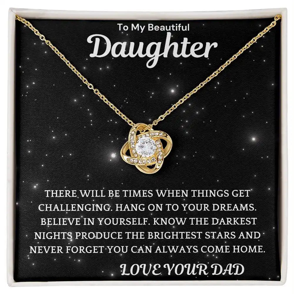 Darkest Nights Necklace Gift For Daughter Gift for Jewelry | Gifting2Go