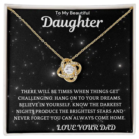Darkest Nights Necklace Gift For Daughter Gift for Jewelry | Gifting2Go