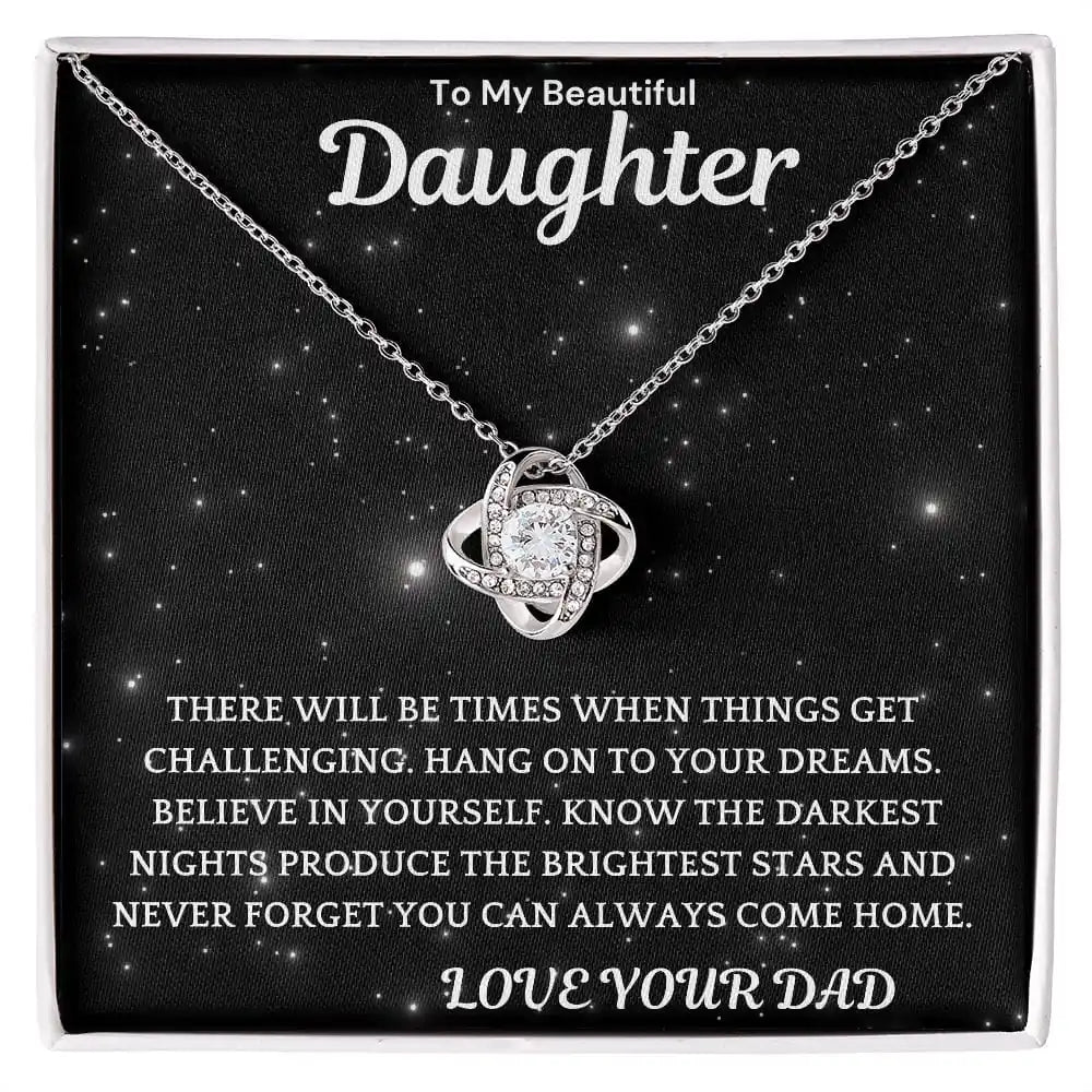 Darkest Nights Necklace Gift For Daughter Gift for Jewelry | Gifting2Go