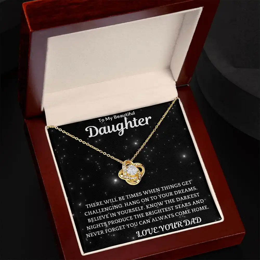 Darkest Nights Necklace Gift For Daughter Gift for Jewelry | Gifting2Go