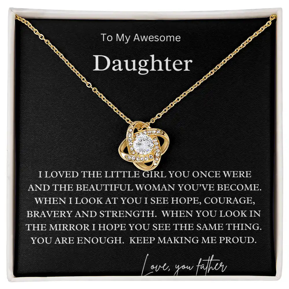 Daughter Necklace From Dad Gift for Jewelry | Gifting2Go