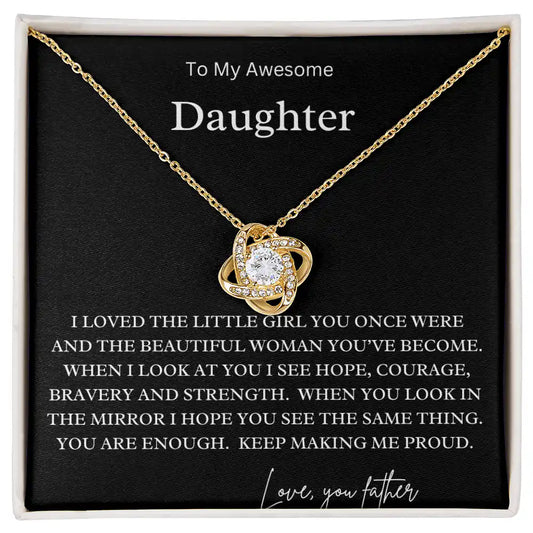 Daughter Necklace From Dad Gift for Jewelry | Gifting2Go