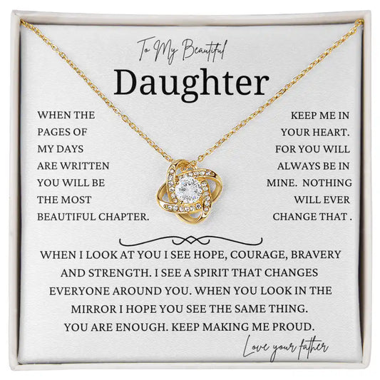 Days Are Written Daughter Gift Gift for Jewelry | Gifting2Go