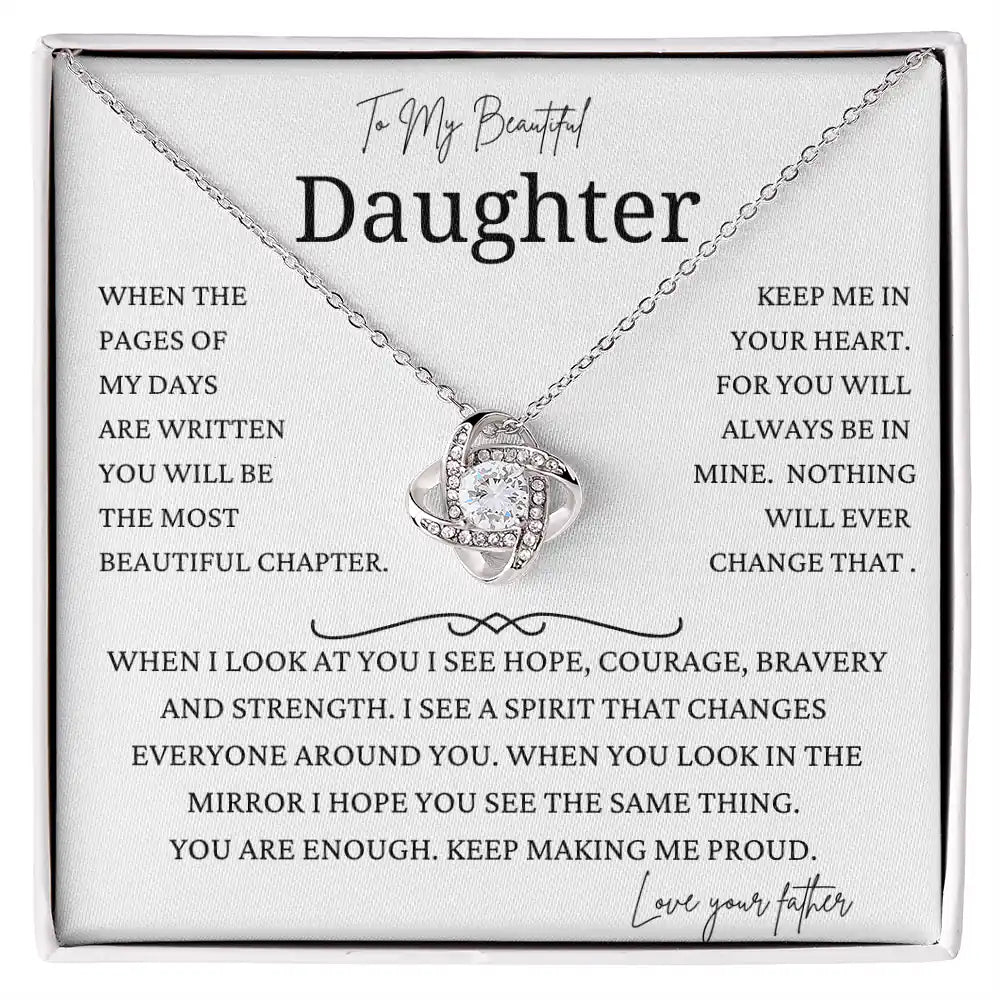 Days Are Written Daughter Gift Gift for Jewelry | Gifting2Go