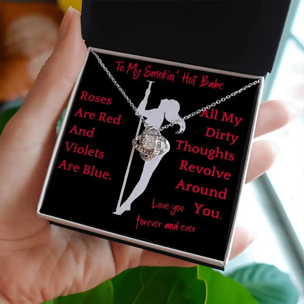 Dirty Thoughts Necklace Gift For Soulmate Girlfriend Wife Birthday Valentines Present For Women Gift for Jewelry | Gifting2Go
