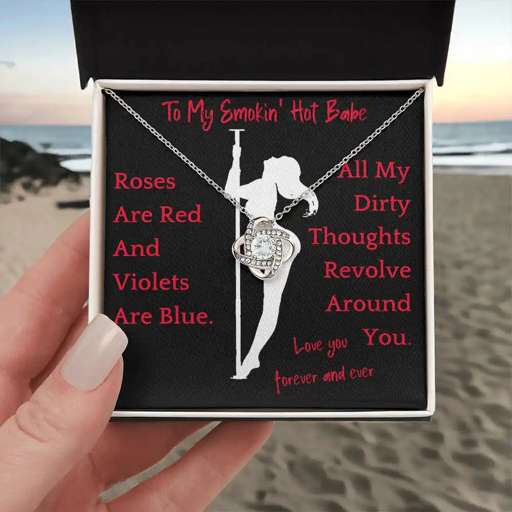 Dirty Thoughts Necklace Gift For Soulmate Girlfriend Wife Birthday Valentines Present For Women Gift for Jewelry | Gifting2Go