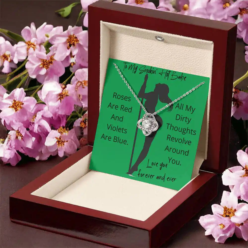 Dirty Thoughts Necklace Gift For Wife Girlfriend Anniversary Birthday Present For Women Gift for Jewelry | Gifting2Go