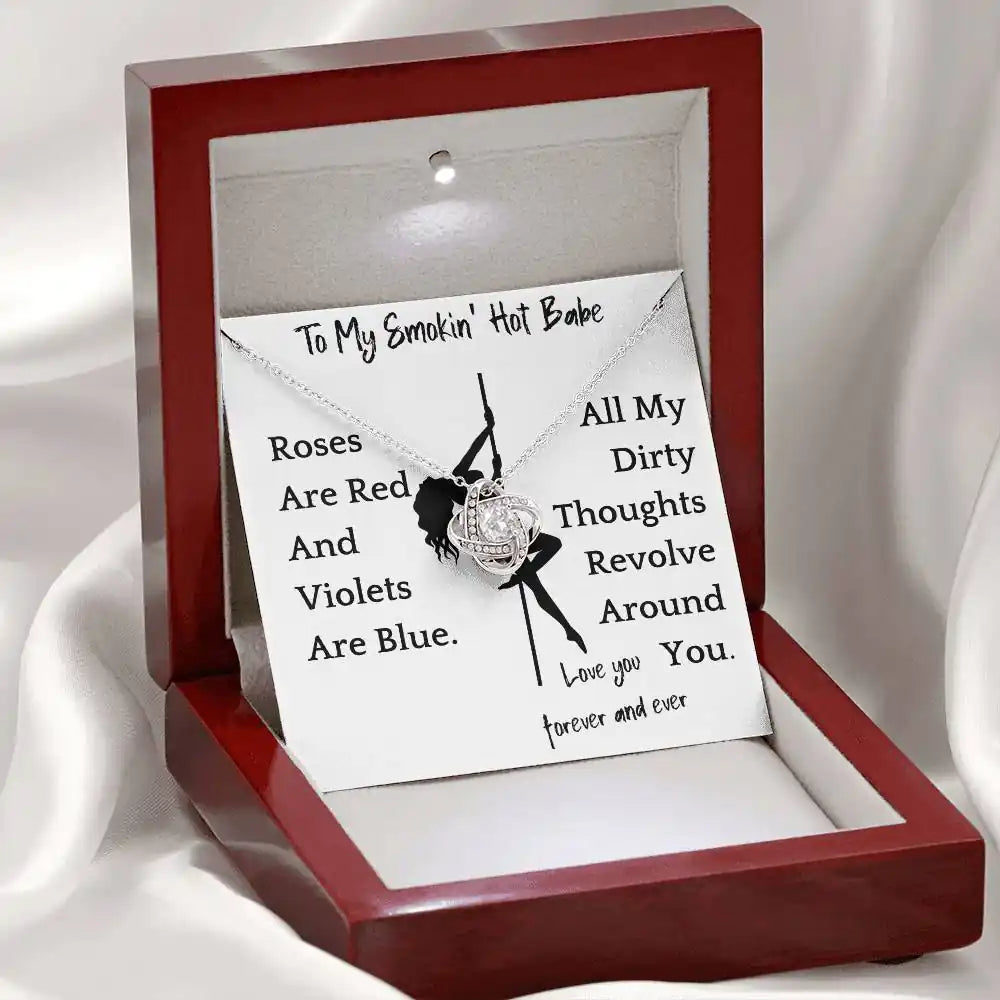 Dirty Thoughts Present For Soulmate Wife Anniversary Valentines Gift For Girls Gift for Jewelry | Gifting2Go