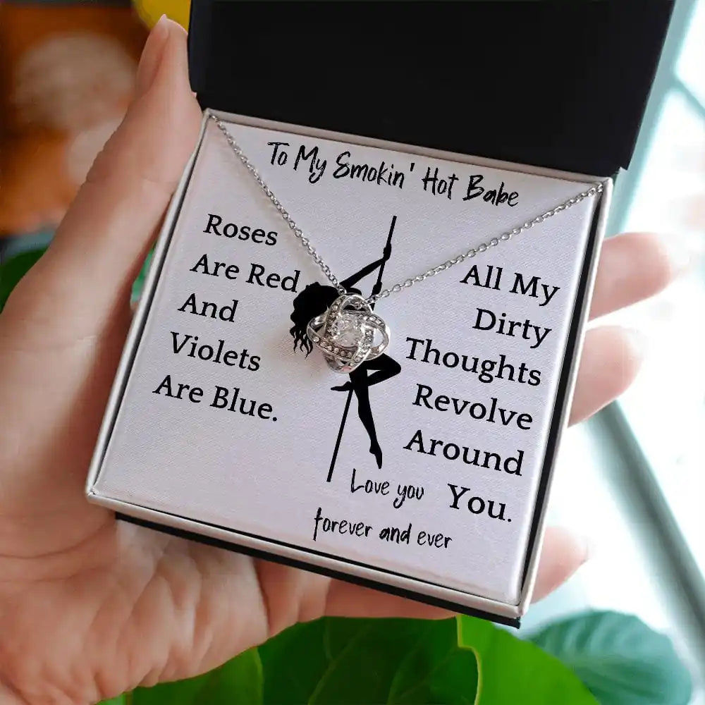 Dirty Thoughts Present For Soulmate Wife Anniversary Valentines Gift For Girls Gift for Jewelry | Gifting2Go