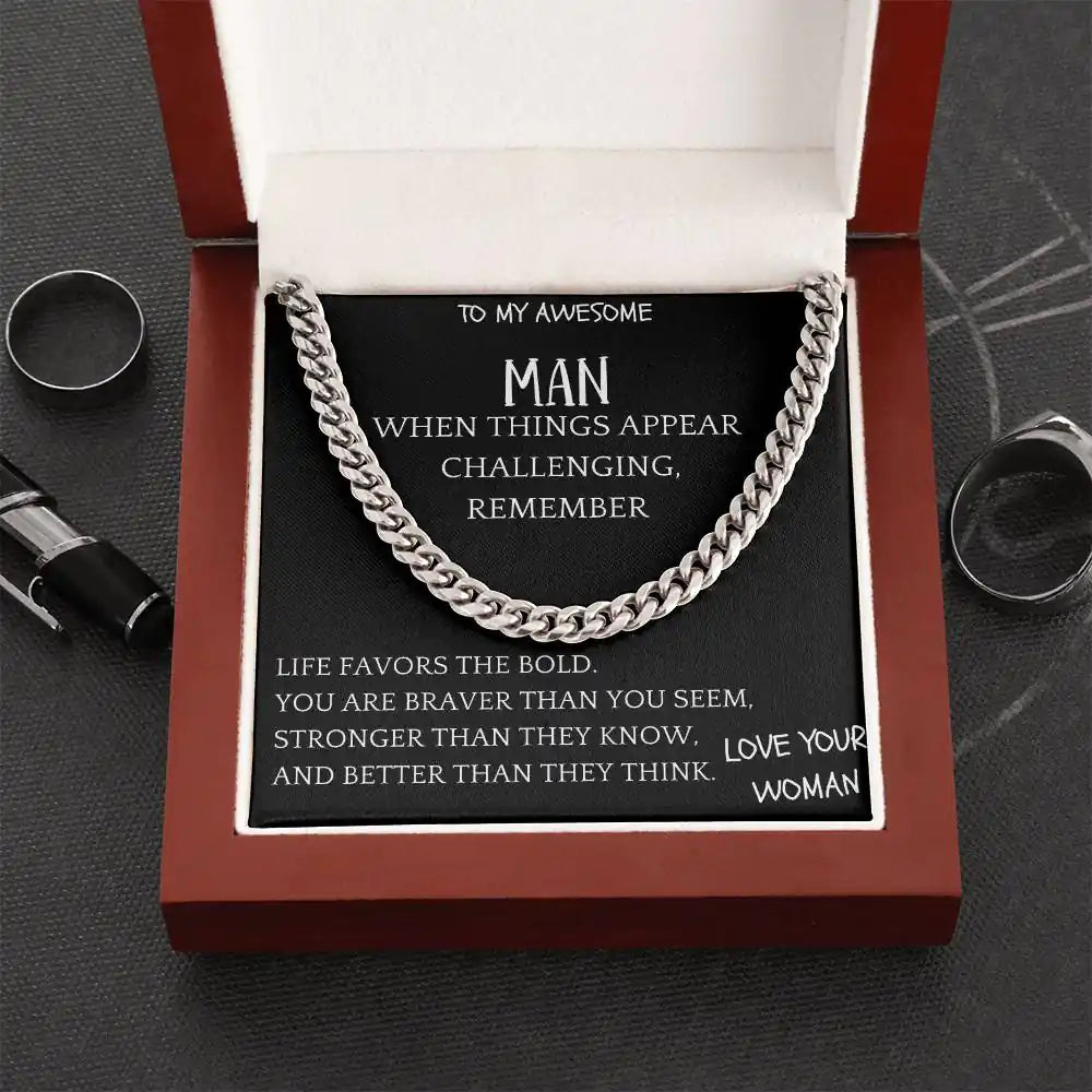 Favors The Bold Gift For Men Gift for Jewelry | Gifting2Go