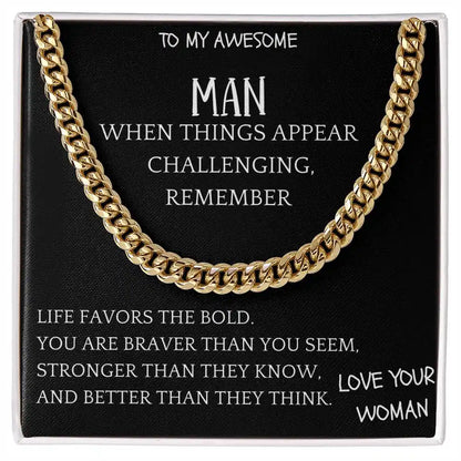 Favors The Bold Gift For Men Gift for Jewelry | Gifting2Go