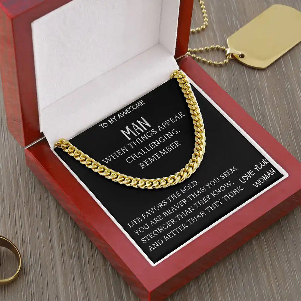 Favors The Bold Gift For Men Gift for Jewelry | Gifting2Go