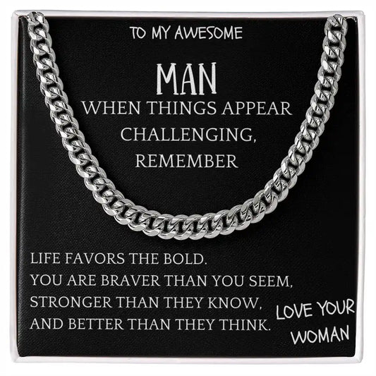 Favors The Bold Gift For Men Gift for Jewelry | Gifting2Go