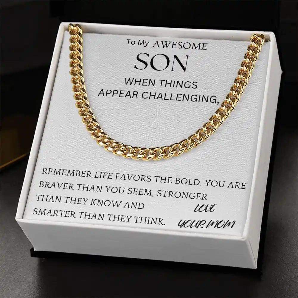 Favors The Bold Gift For Son Graduation Christmas Birthday Present For Men Gift for Jewelry | Gifting2Go