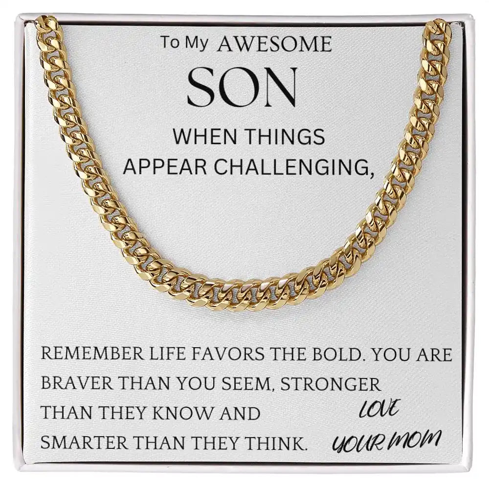 Favors The Bold Gift For Son Graduation Christmas Birthday Present For Men Gift for Jewelry | Gifting2Go