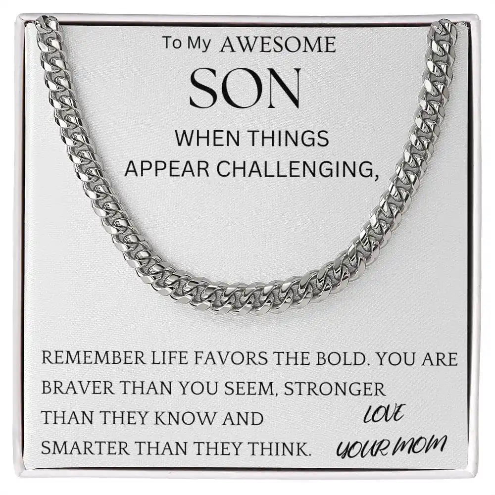Favors The Bold Gift For Son Graduation Christmas Birthday Present For Men Gift for Jewelry | Gifting2Go