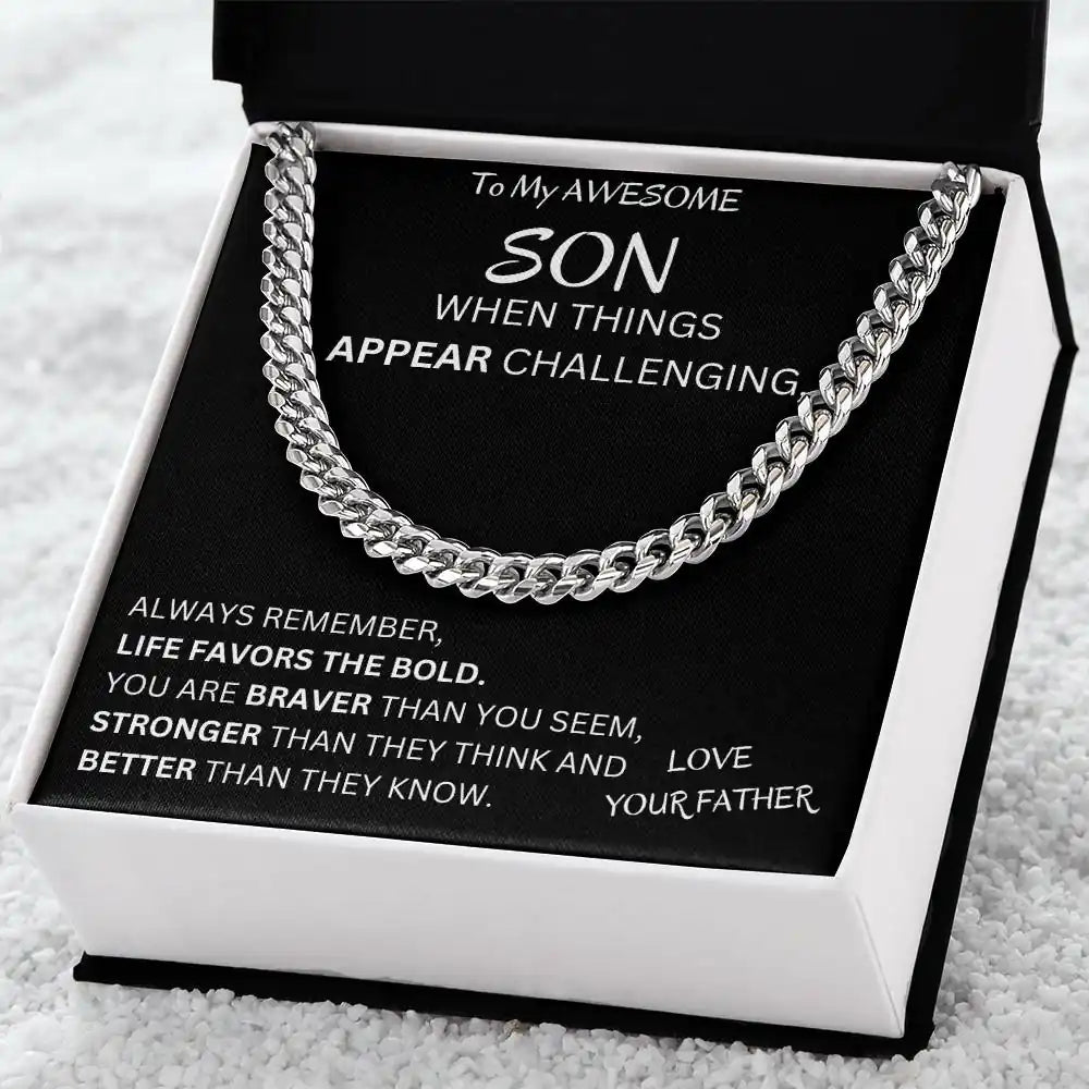 Favors The Bold Son Gift Gift for Jewelry | Gifting2Go
