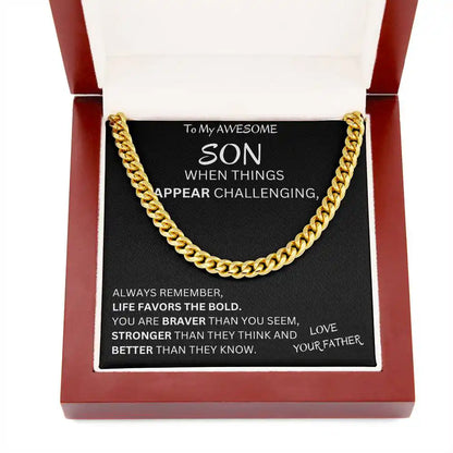 Favors The Bold Son Gift Gift for Jewelry | Gifting2Go