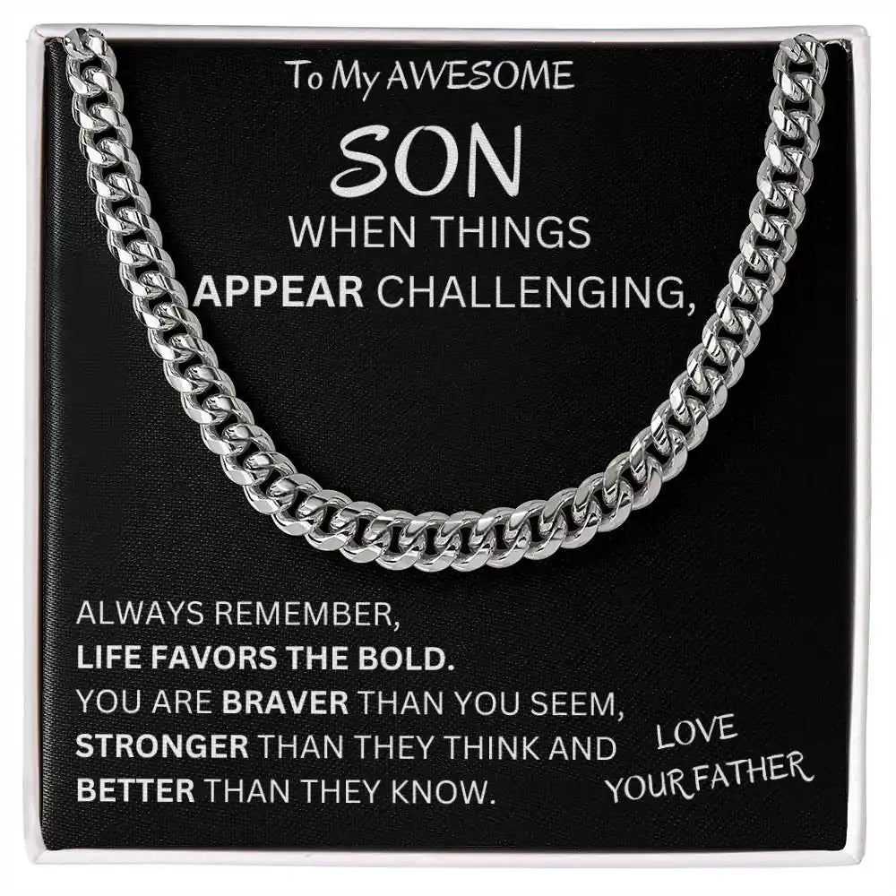 Favors The Bold Son Gift Gift for Jewelry | Gifting2Go