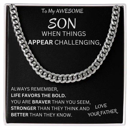 Favors The Bold Son Gift Gift for Jewelry | Gifting2Go