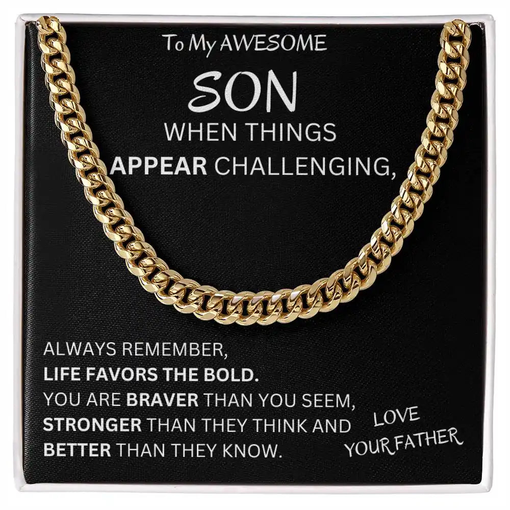 Favors The Bold Son Gift Gift for Jewelry | Gifting2Go