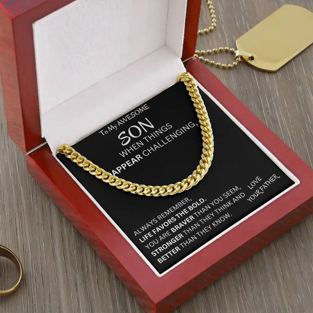 Favors The Bold Son Gift Gift for Jewelry | Gifting2Go