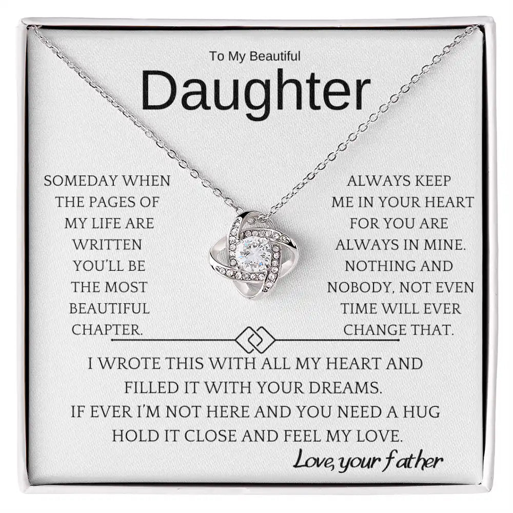 Filled With Dreams Daughter Necklace Gift for Jewelry | Gifting2Go