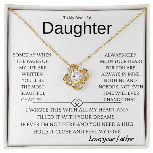 Filled With Dreams Daughter Necklace Gift for Jewelry | Gifting2Go