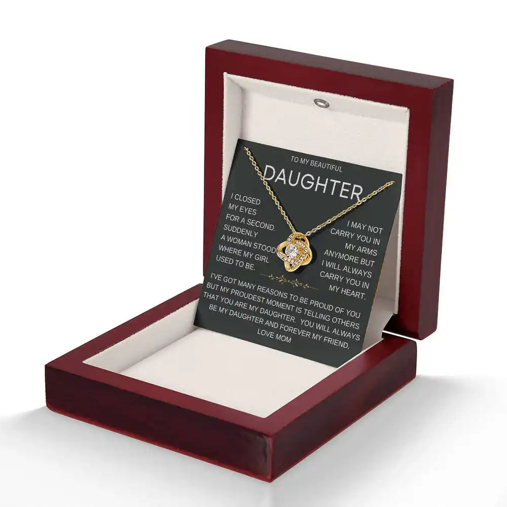 Forever Daughter Necklace Gift From Mom Gift for Jewelry | Gifting2Go