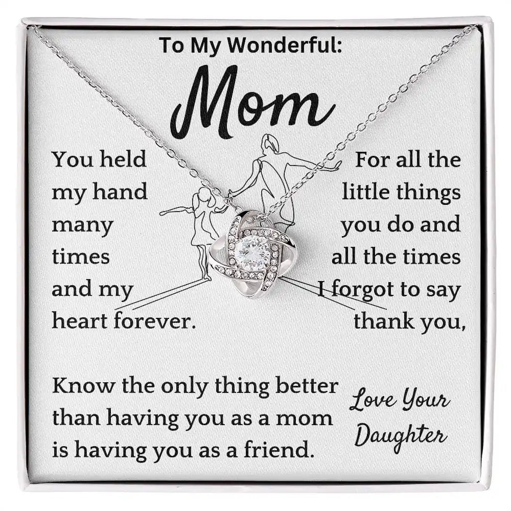 Forgot Thank You Necklace Gift For Mom Gift for Jewelry | Gifting2Go