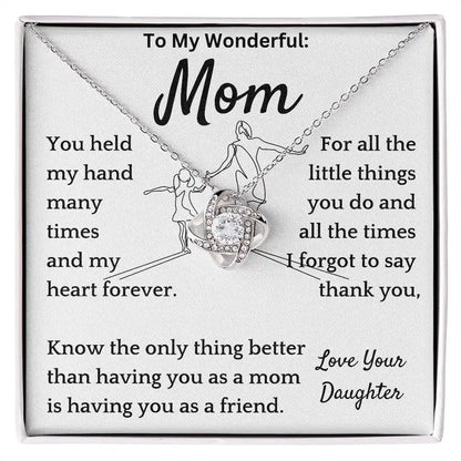 Forgot Thank You Necklace Gift For Mom Gift for Jewelry | Gifting2Go