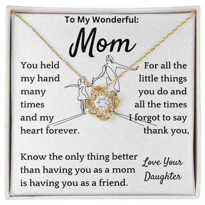 Forgot Thank You Necklace Gift For Mom Gift for Jewelry | Gifting2Go