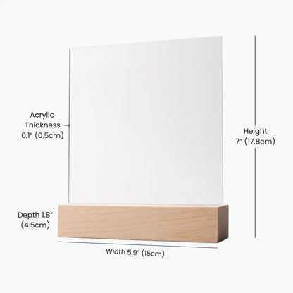 Gift For Mom Acrylic Plaque Gift for 708 - Home & Garden > Decor > Decorative Plaques | Gifting2Go