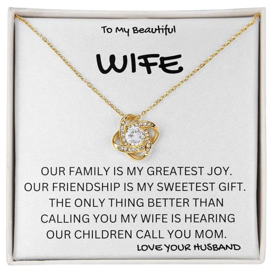 Greatest Joy Wife Necklace Gift for Jewelry | Gifting2Go