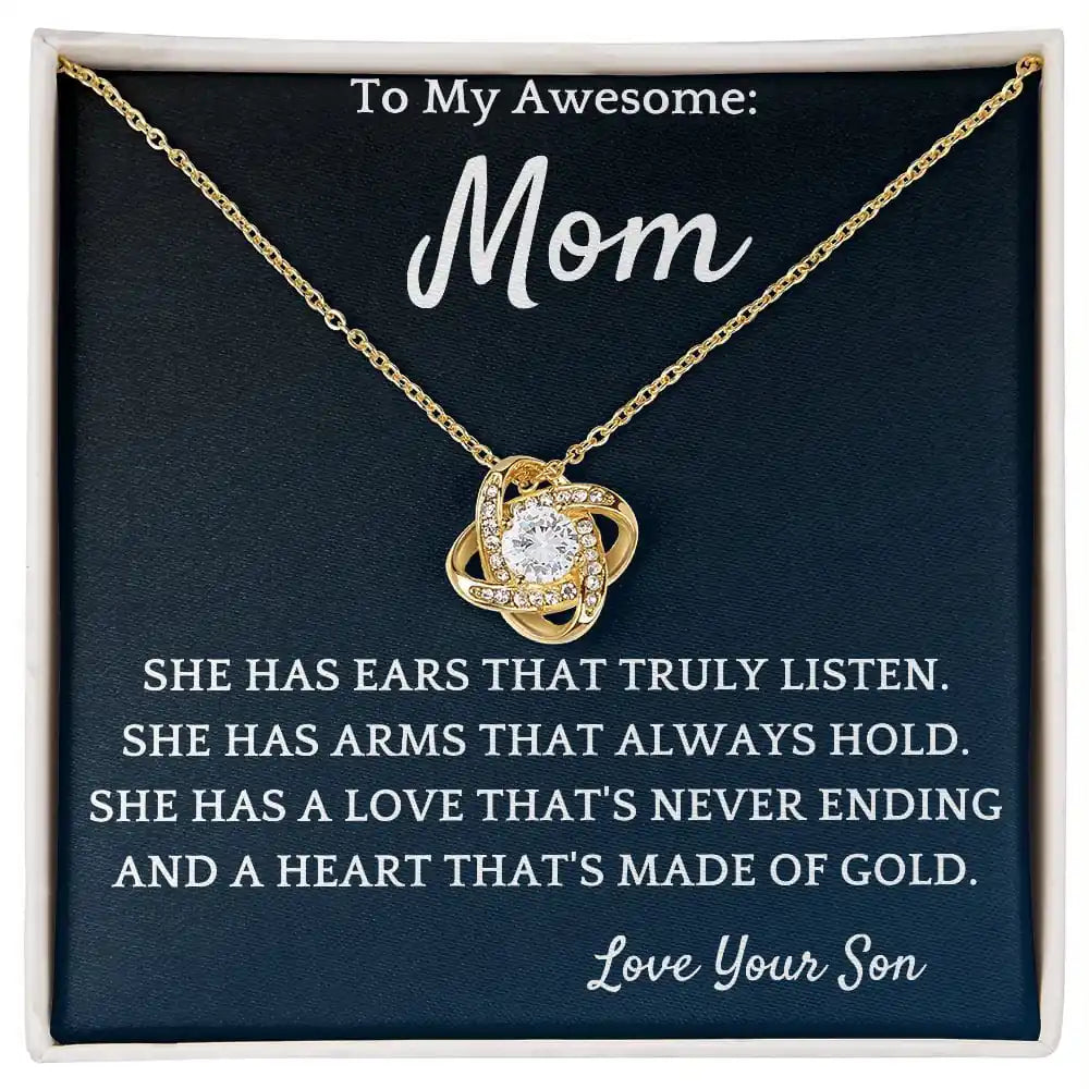 Heart Of Gold Necklace Gift For Mom Gift for Jewelry | Gifting2Go