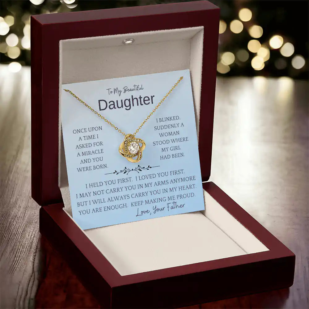 Held First Daughter Gift Gift for Jewelry | Gifting2Go