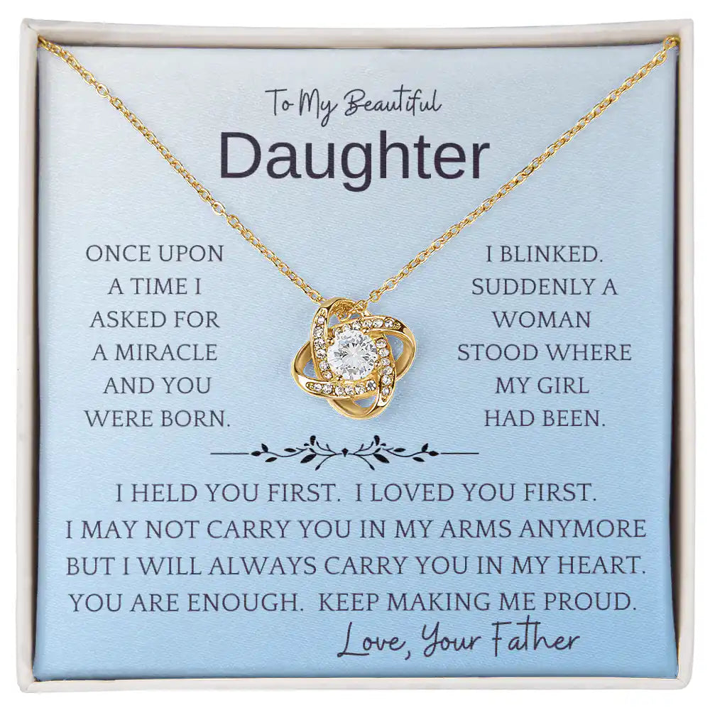 Held First Daughter Gift Gift for Jewelry | Gifting2Go