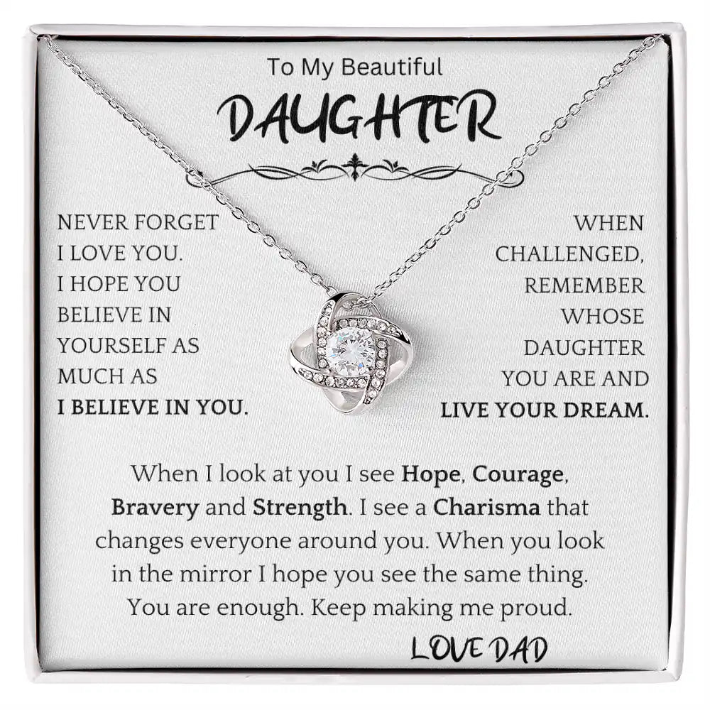 Hope, Courage Daughter Gift Gift for Jewelry | Gifting2Go