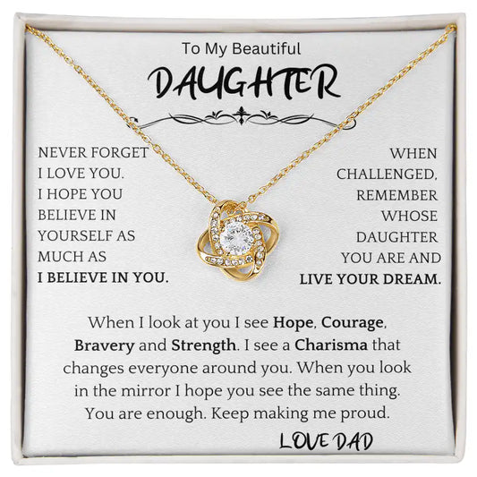 Hope, Courage Daughter Gift Gift for Jewelry | Gifting2Go