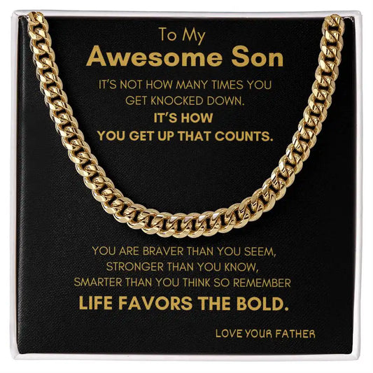 How You Get Up Son Gift Gift for Jewelry | Gifting2Go