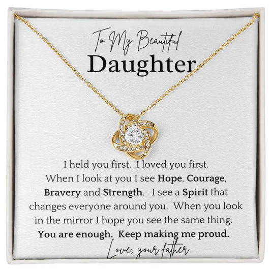 In The Mirror Daughter Necklace Gift for Jewelry | Gifting2Go