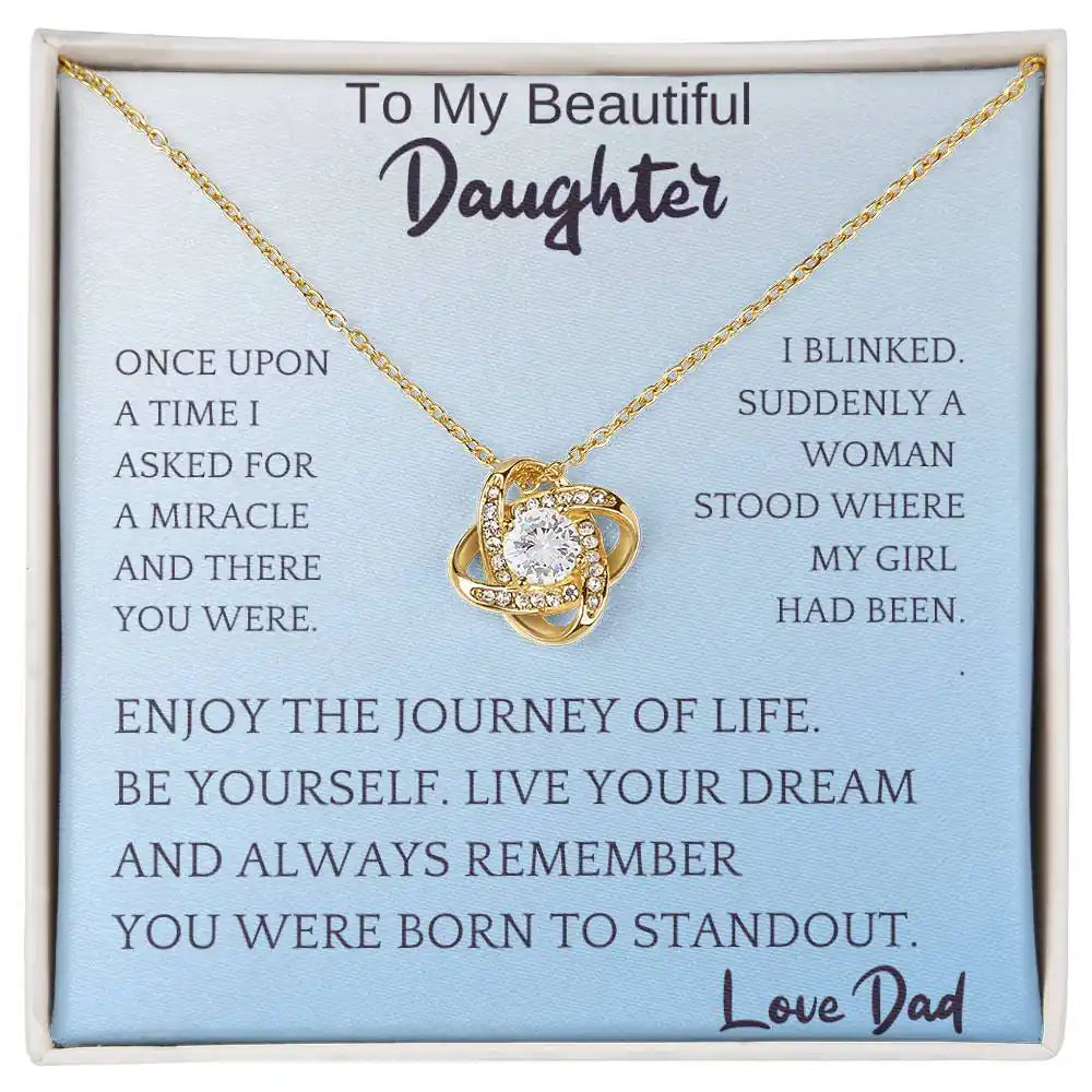 Journey Of Life Daughter Gift From Dad Gift for Jewelry | Gifting2Go