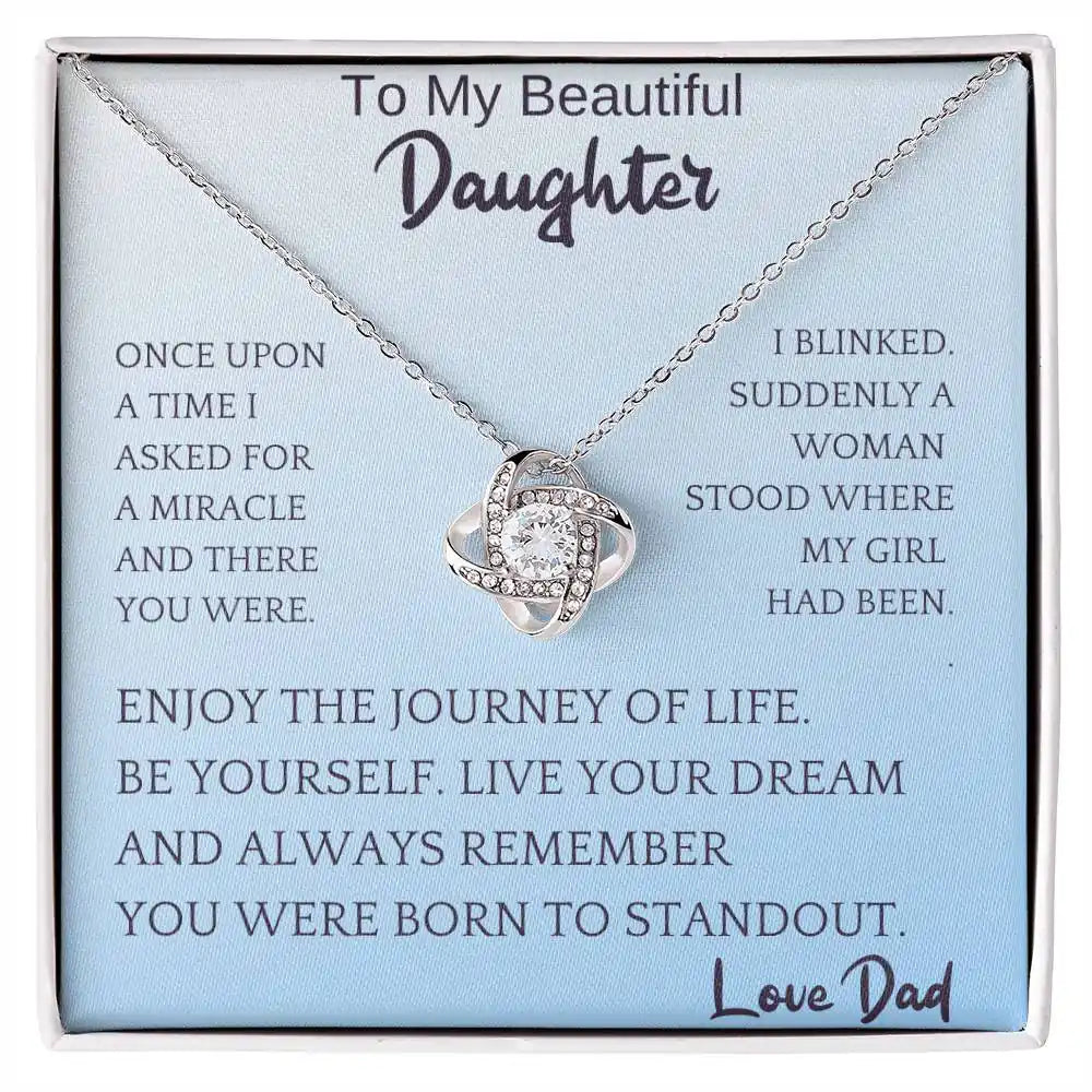Journey Of Life Daughter Gift From Dad Gift for Jewelry | Gifting2Go